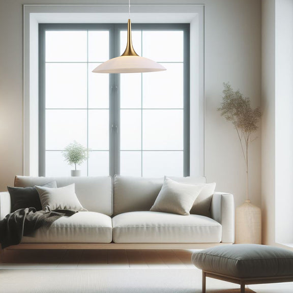 Discia Large Pendant Light Copper & White - LL002PL147L