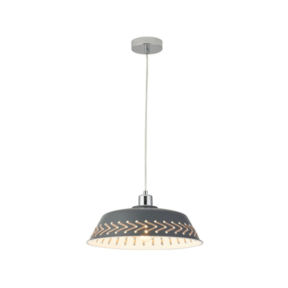 Wokson Pendant Light Grey - LL002PL151GR