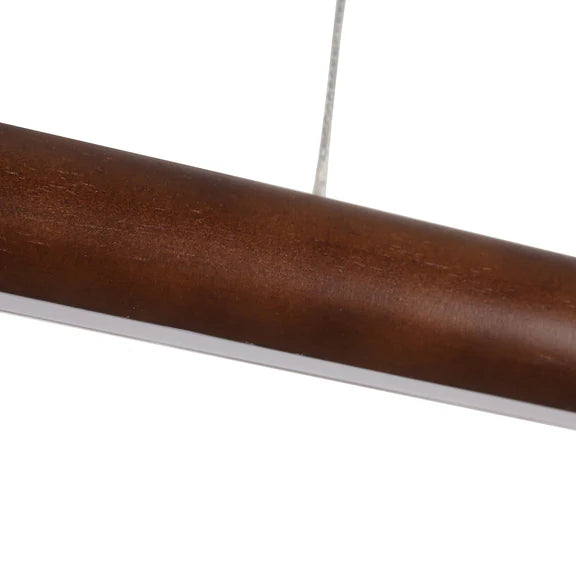 Freya LED Pendant Light 26W Tri Colour Walnut - LL002PL152LB