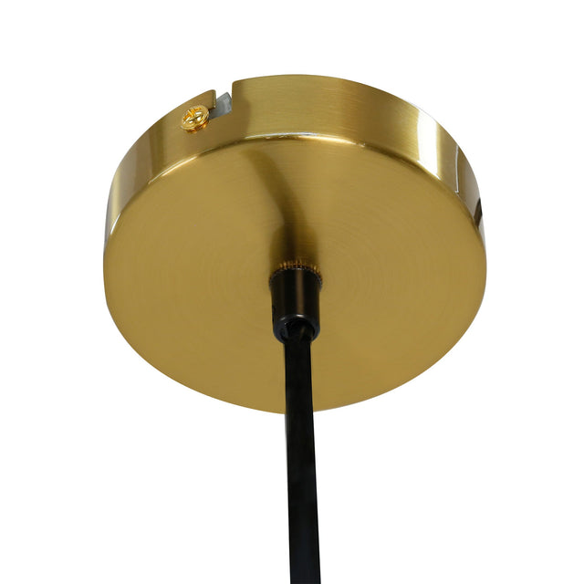 Ophelia Pendant Light Brass & Opal - LL002PL169