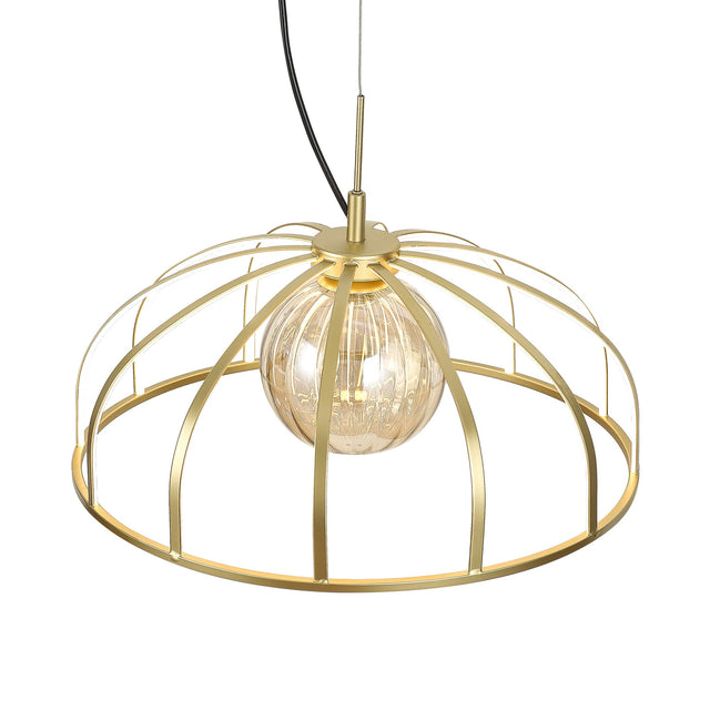 Calista LED Pendant Light 30W 3000K Gold & Champagne - LL002PL171G