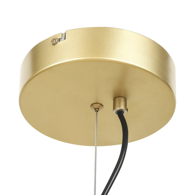Calista LED Pendant Light 30W 3000K Gold & Champagne - LL002PL171G