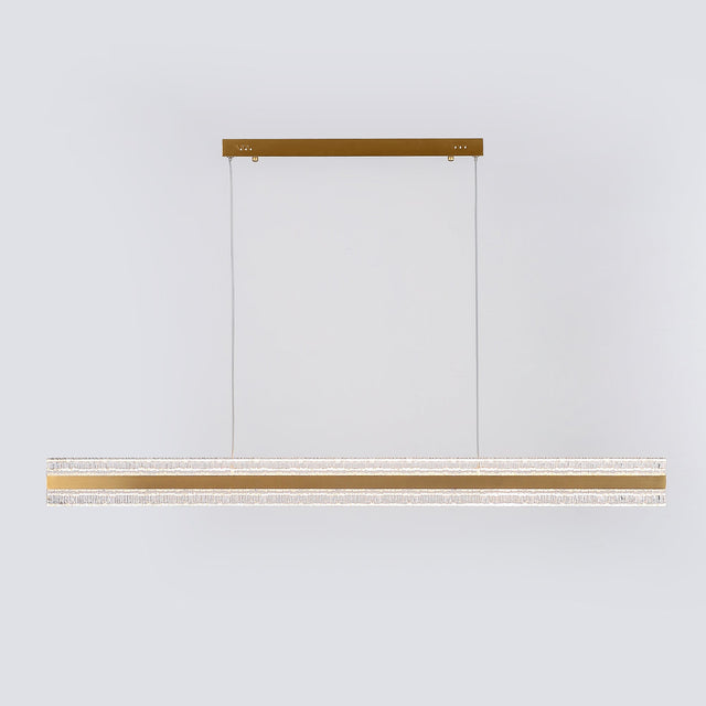 Apex LED Linear Pendant Light 38W 3CCT Brass - LL002PL173