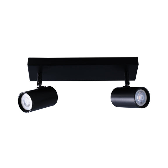 Brianna 2 Light Spot Light Matt Black - LL002SL005B