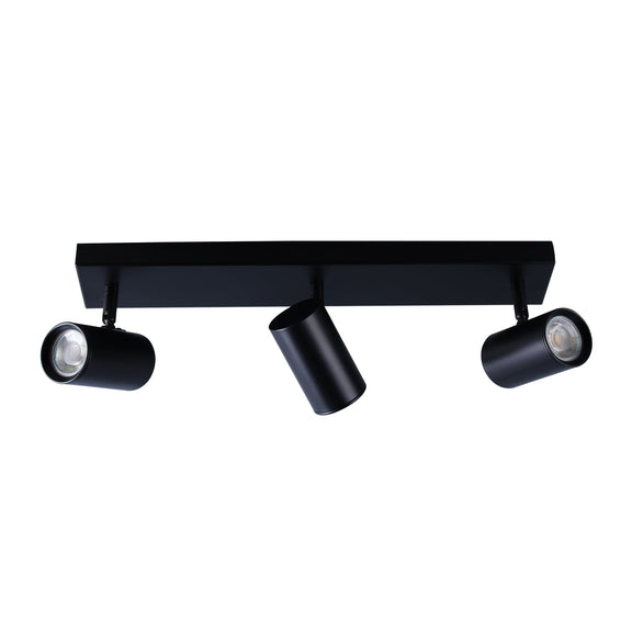 Brianna 3 Light Spot Light Matt Black - LL002SL006B