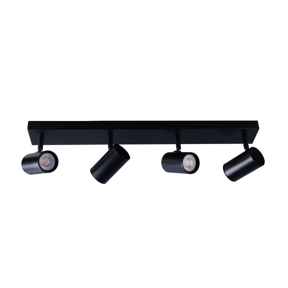 Brianna 4 Light Spot Light Matt Black - LL002SL007B