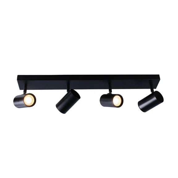 Brianna 4 Light Spot Light Matt Black - LL002SL007B