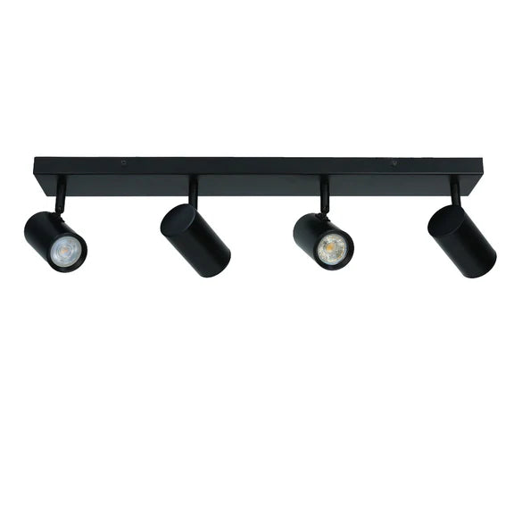 Brianna 4 Light Spot Light Matt Black - LL002SL007B