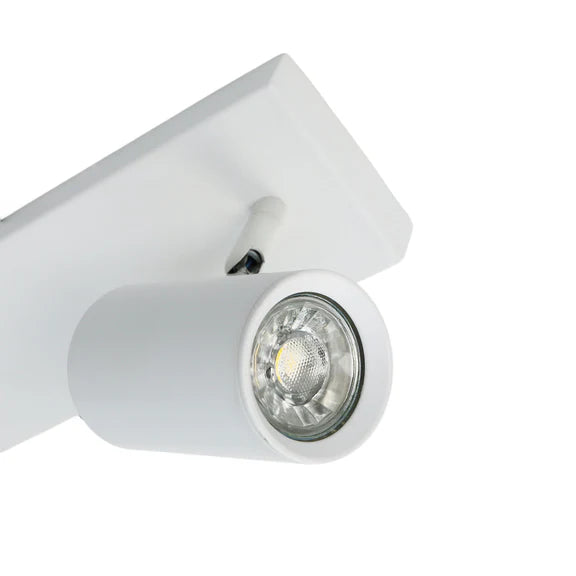 Brianna 4 Light Spot Light Matt White - LL002SL007W