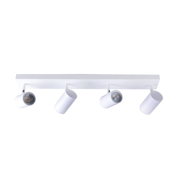 Brianna 4 Light Spot Light Matt White - LL002SL007W