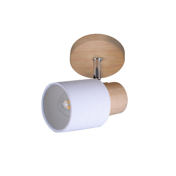 Daphne Spot Light White & Light Timber - LL002SL010