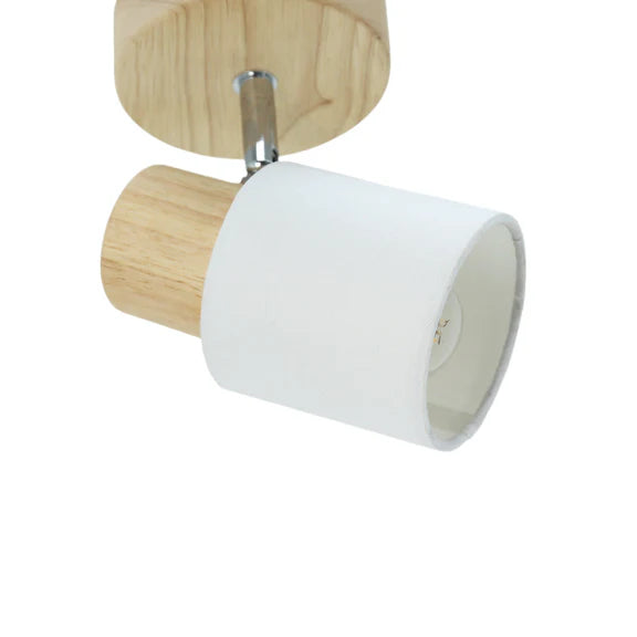 Daphne Spot Light White & Light Timber - LL002SL010