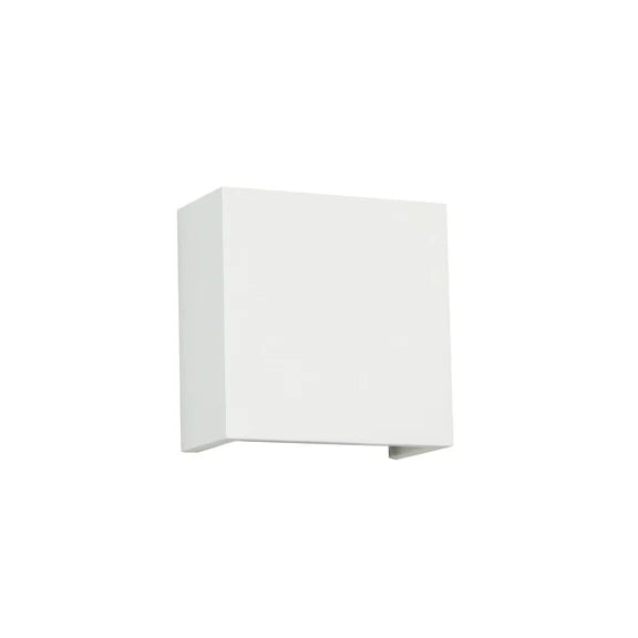 Solvia Plaster Wall Light White - LL002WL011