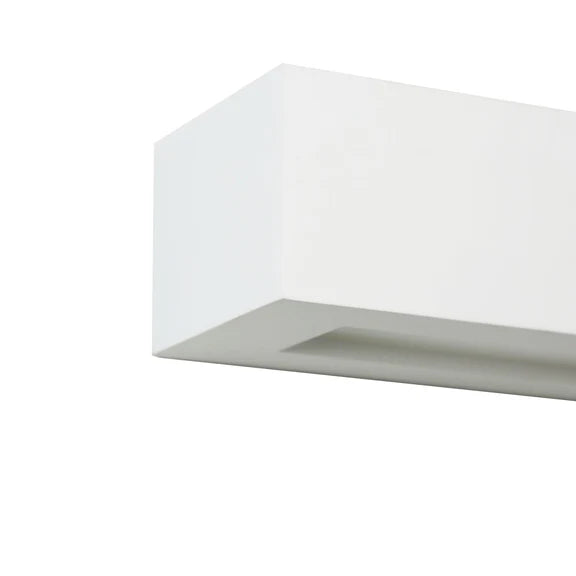 Elvon Plaster Large Wall Light White - LL002WL014L