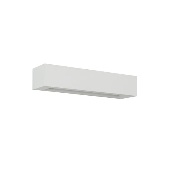 Elvon Plaster Medium Wall Light White - LL002WL014M