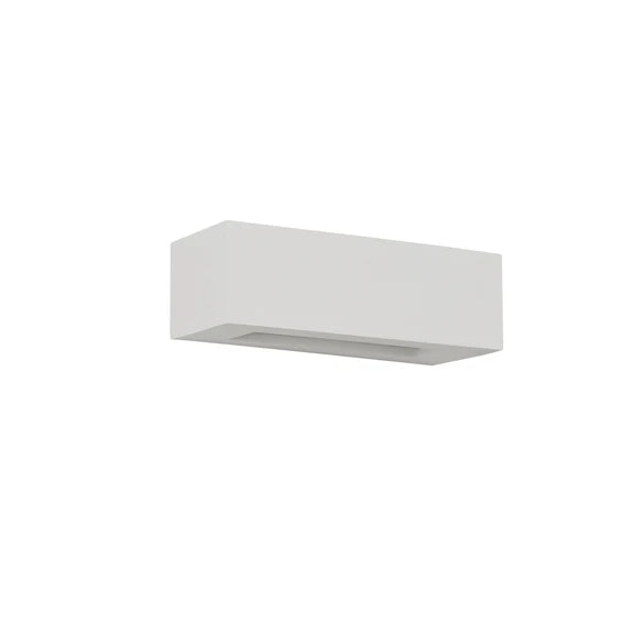 Elvon Plaster Small Wall Light White - LL002WL014S