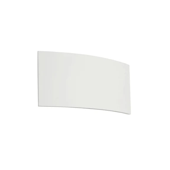 Kavik Plaster Up & Down Wall Light White - LL002WL016
