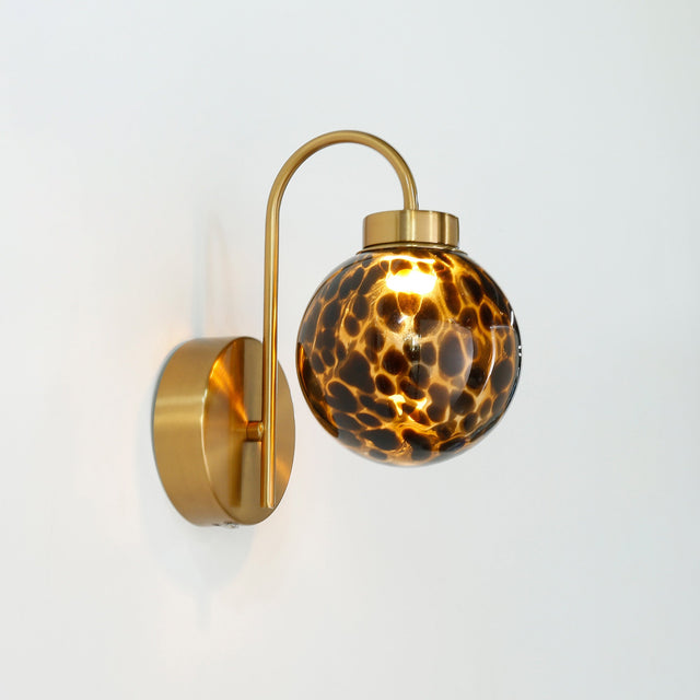Rhea Rechargeable LED Wall Light 2W 3CCT Brass & Amber - LL002WL017AM