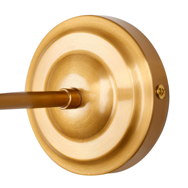 Violet Wall Light Brass & Linen - LL002WL020