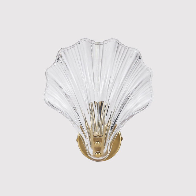 Aurora Wall Light Brass & Clear - LL002WL022C