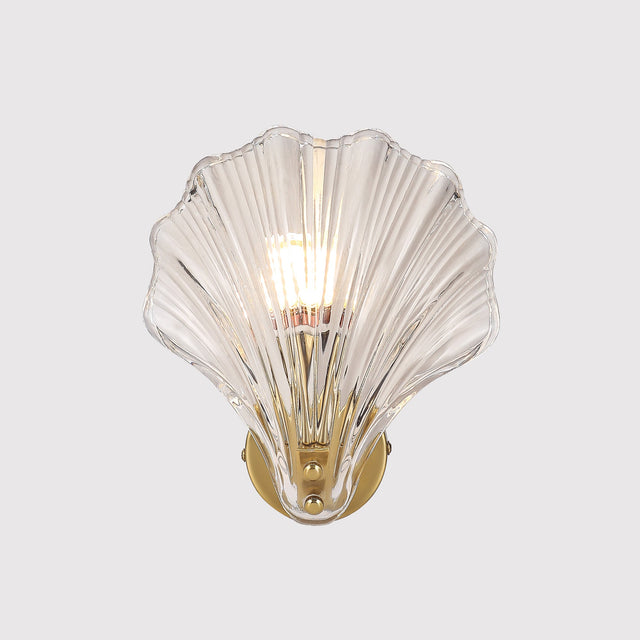 Aurora Wall Light Brass & Clear - LL002WL022C