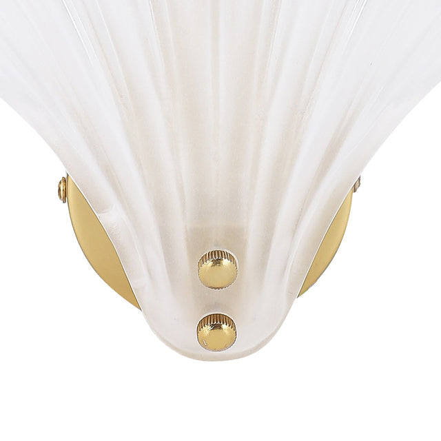 Aurora Wall Light Brass & Frosted - LL002WL022F