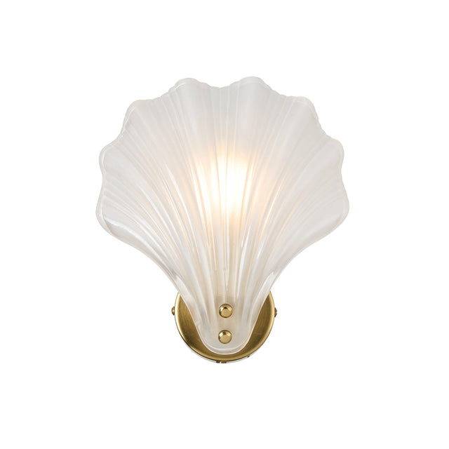 Aurora Wall Light Brass & Frosted - LL002WL022F