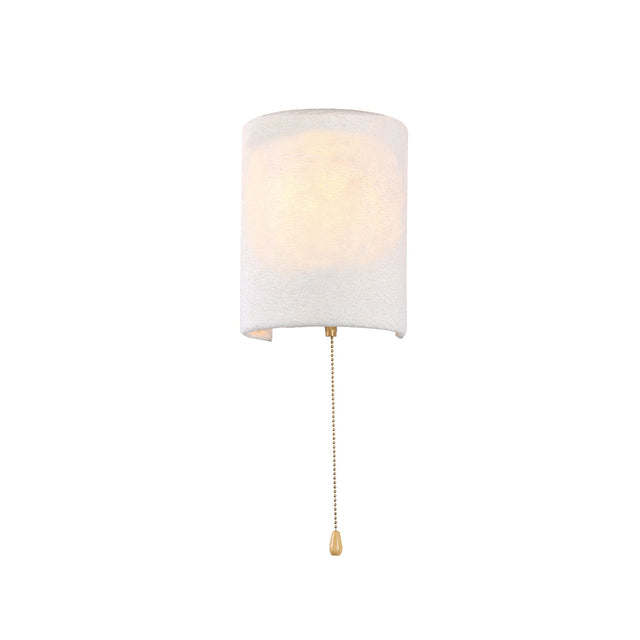 Teevan Pull Cord Wall Light White - LL002WL024