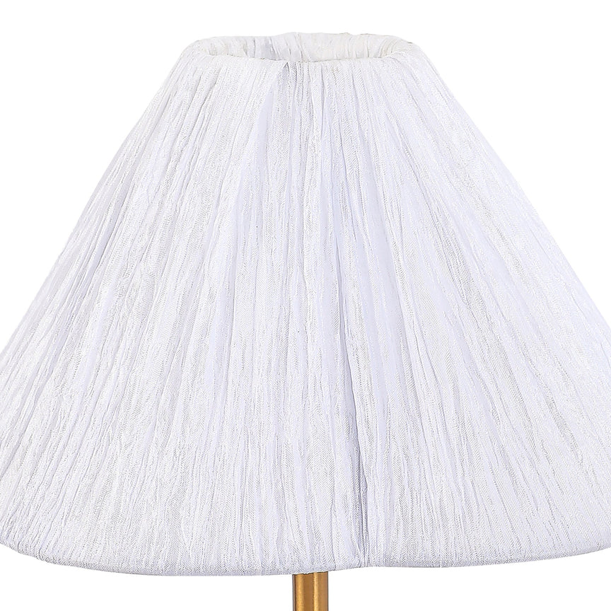 Sigrid Reading Wall Lamp With Charging Ports Brass & White - LL002WL032