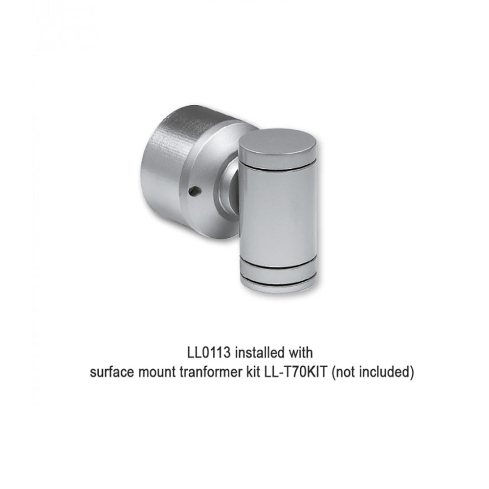 Exterior Spotlight 12V Silver / Grey - LL0113-SI
