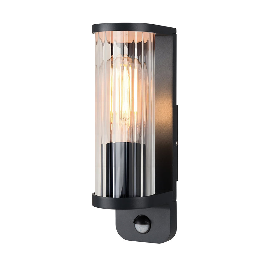 Arlo Exterior Wall Light With PIR Sensor Black - LLOL002