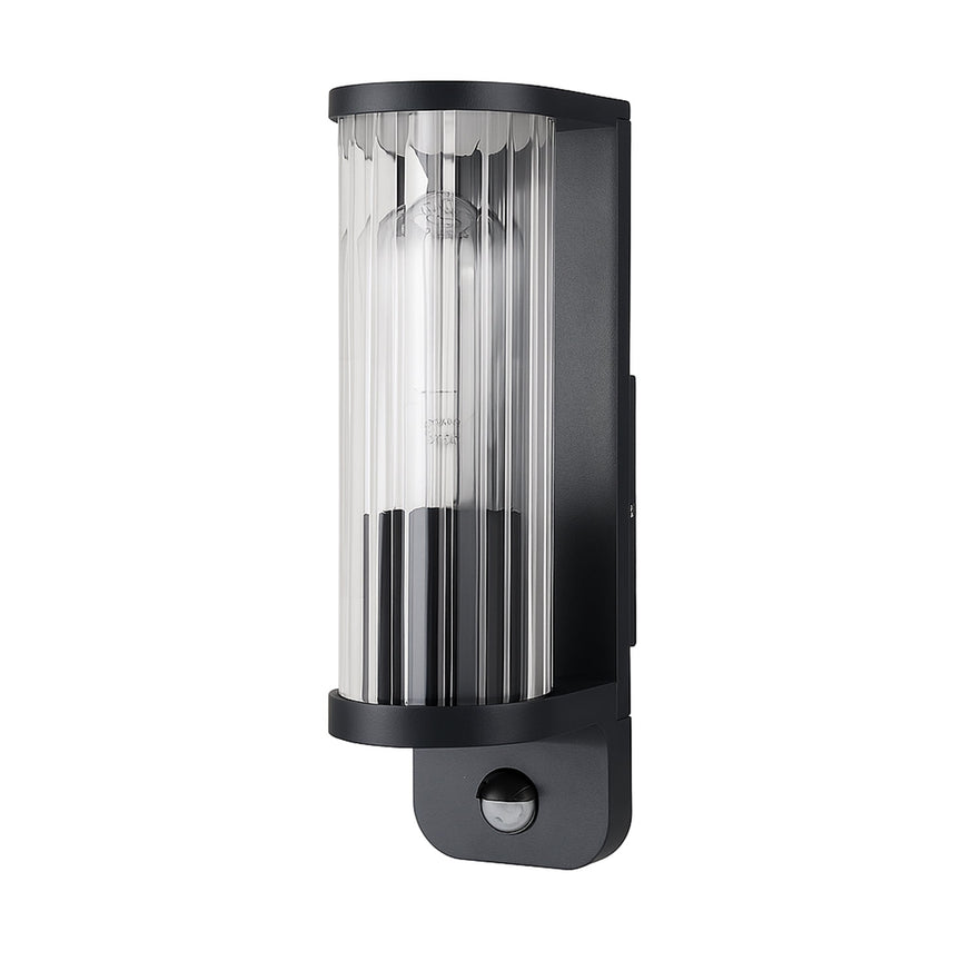 Arlo Exterior Wall Light With PIR Sensor Black - LLOL002