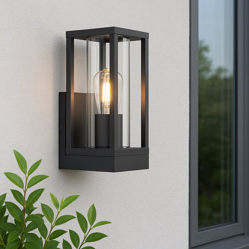 Arlo Frame Exterior Wall Light Black - LLOL003