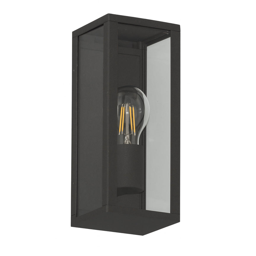 Zyra Exterior Wall Light Black - LLOL007BK