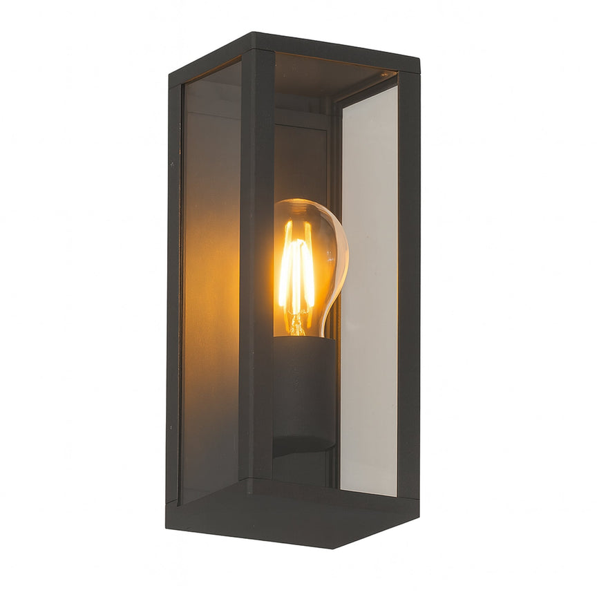 Zyra Exterior Wall Light Black - LLOL007BK