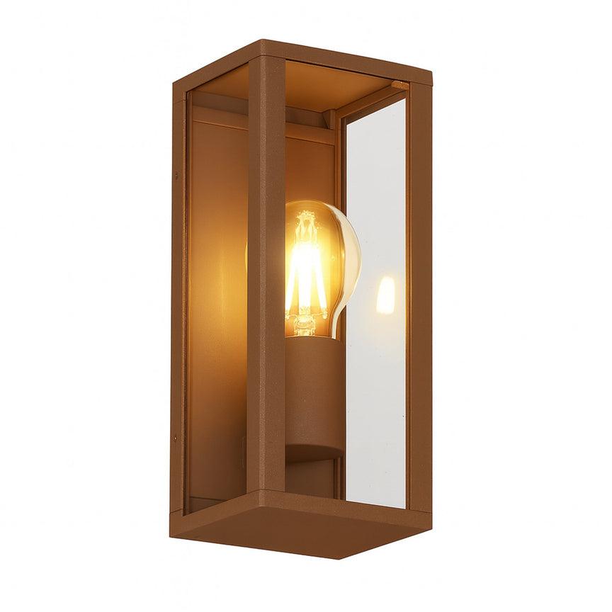 Zyra Exterior Wall Light Rusty - LLOL007R