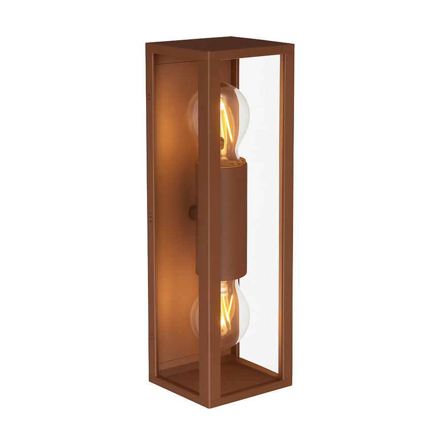 Zyra Up & Down Wall Light Rusty - LLOL008R