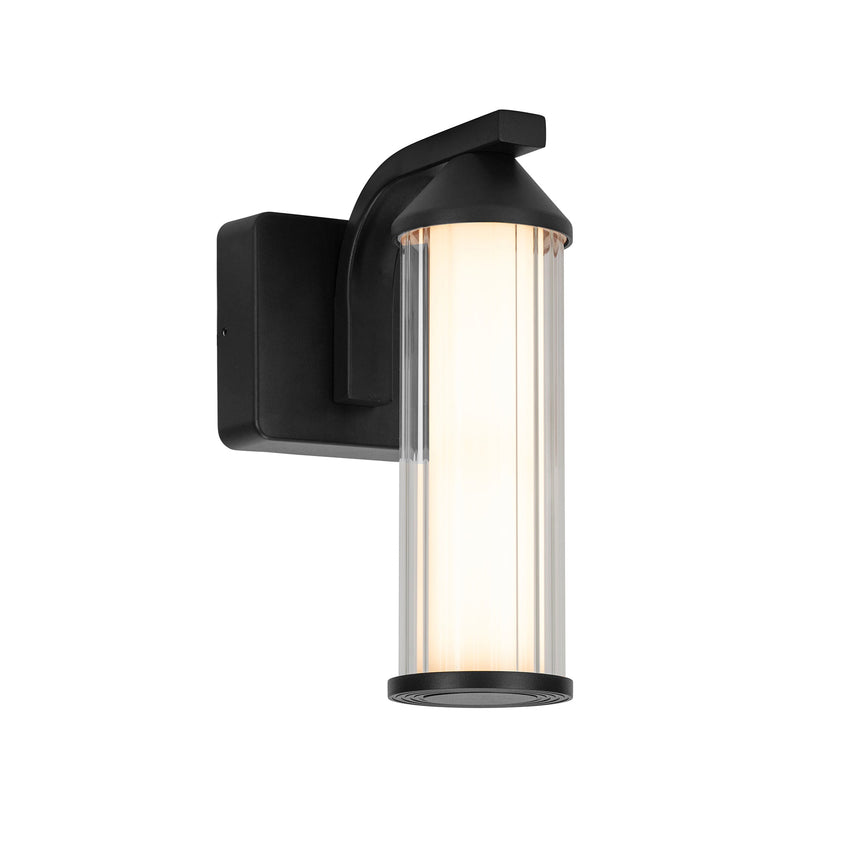 Canto LED Exterior Wall Light 13W Tri Colour Black - LLOL010