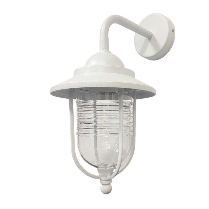Elvo Exterior Wall Light White - LLOL011W