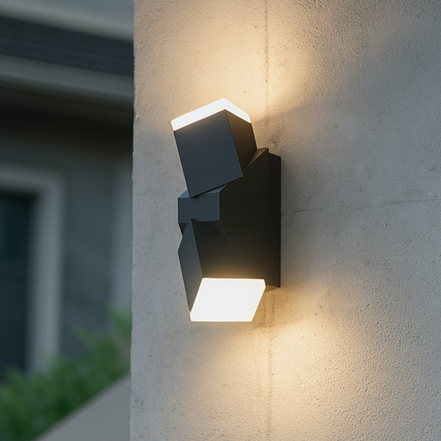 Solea LED Up & Down Rotatable Wall Light 13W 3000K Black - LLOL014