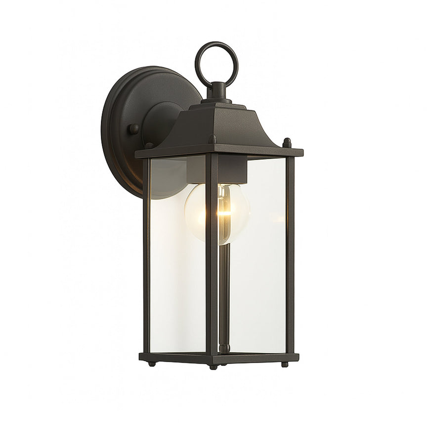 Quorra Exterior Wall Light Black - LLOL016