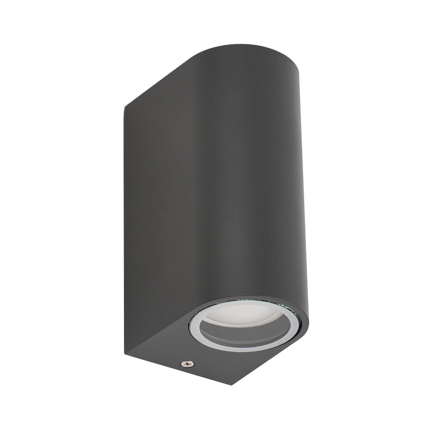 Olaris Up & Down Wall Light Grey - LLOL018GR