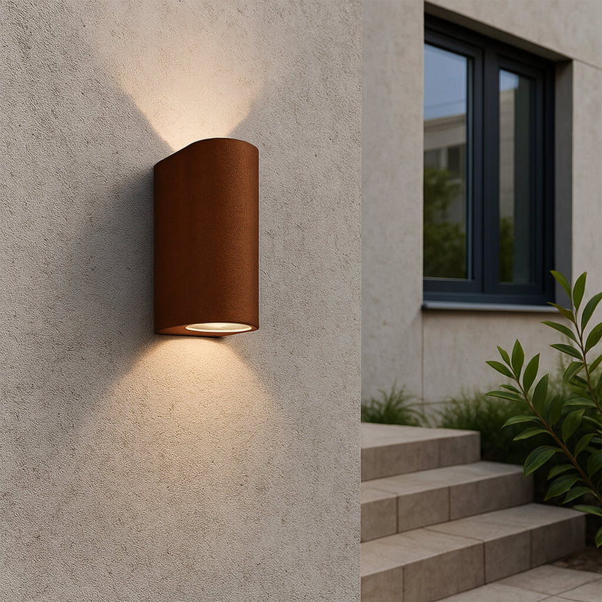 Olaris Up & Down Wall Light Rusty - LLOL018R