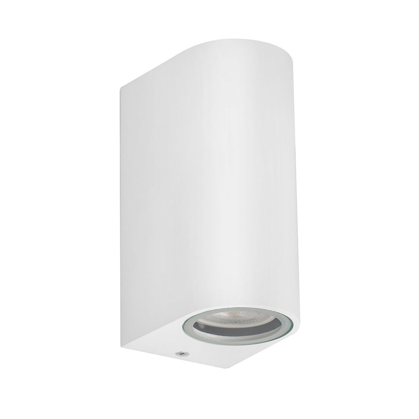 Olaris Up & Down Wall Light White - LLOL018W