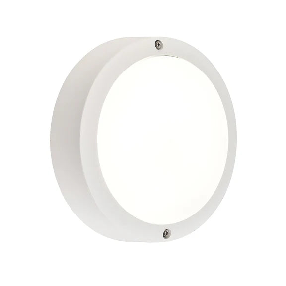 Talvia LED Outdoor Bunker Light 8W TRI Color White - LLOL026W