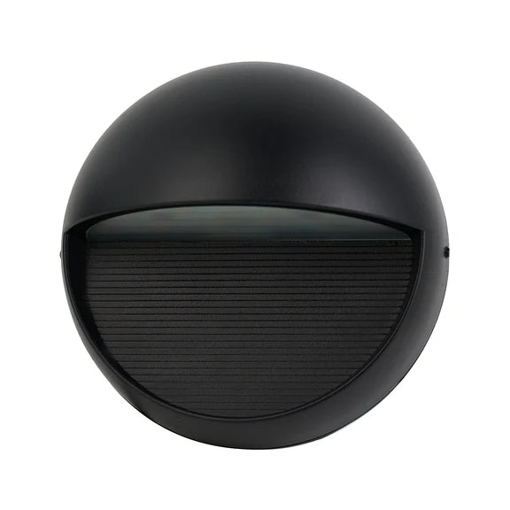 Brano LED Step Light With Eyelid 5W TRI Color Black - LLOL028