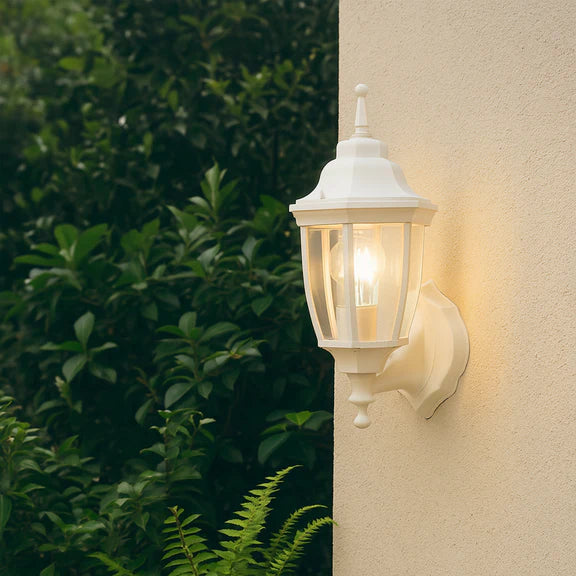 Sylva Up Outdoor Wall Light Beige - LLOL029BE