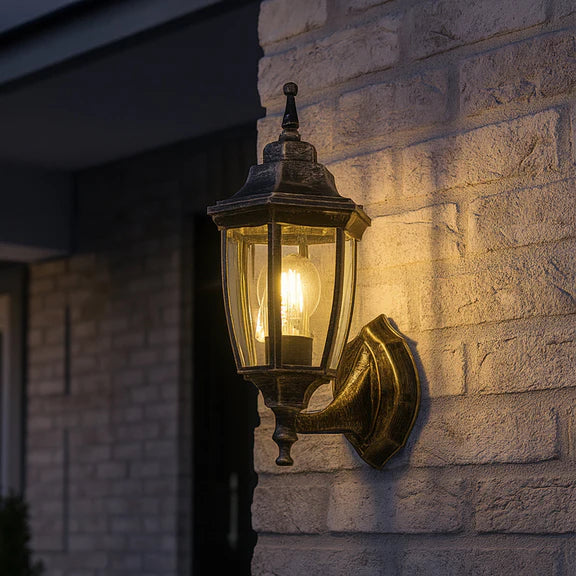Sylva Up Outdoor Wall Light Bronze - LLOL029BR
