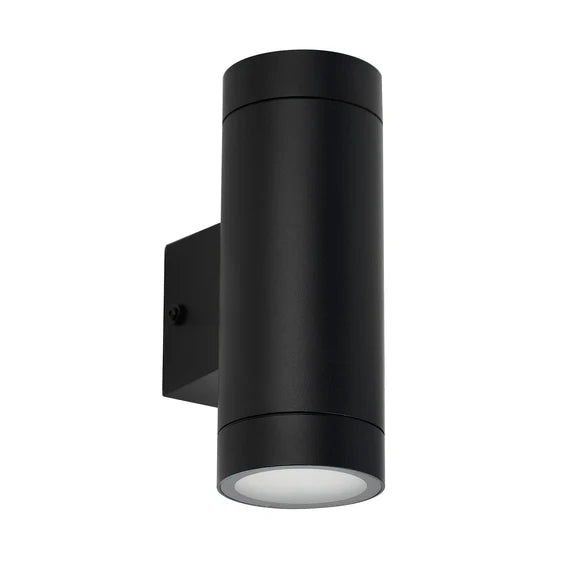 Truvo LED Up & Down Wall Light 14W TRI Colour Black - LLOL038BK