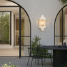 Avara Outdoor Wall Light Beige - LLOL040BE